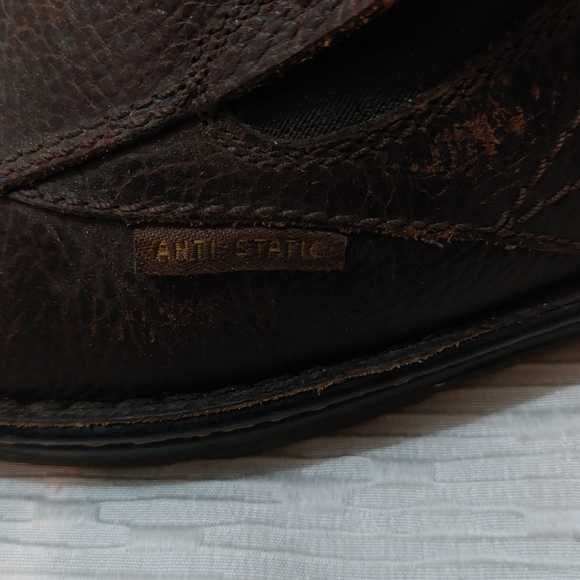 Dr. Martens Men\'s Dark Brown Leather Slip-On Loafers
